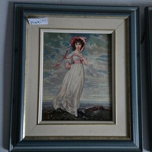Vintage Oil Painting of  "Pinky" by Thomas Lawrence